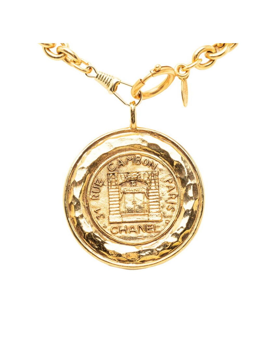 Chanel Pendant Necklace Metal #275695C11B
